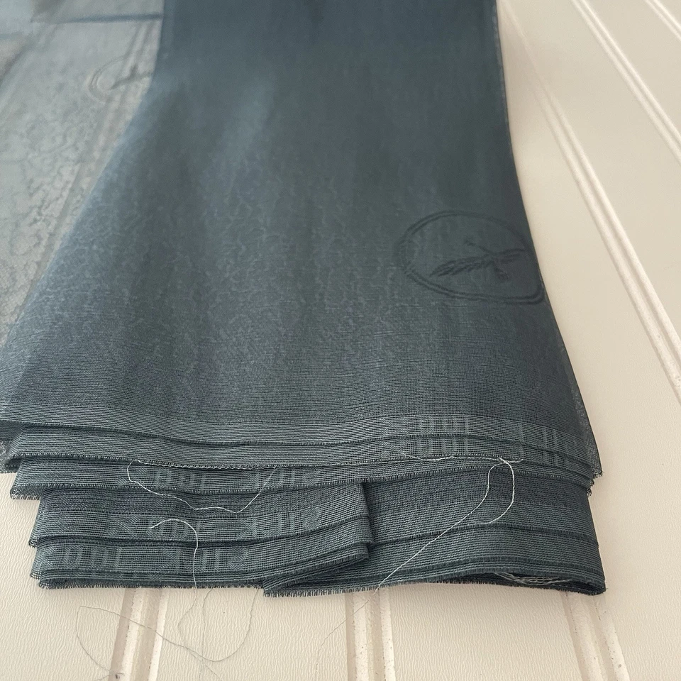 SILK Dark GREEN , FABRIC 4 Yards x 22 Inches Wide or 144 Inches x 22 Wide - Image 4 of 4