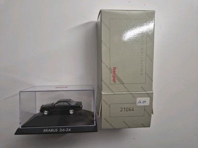 Herpa Brabus 3.6-24 schwarz 1:87 Sammlermodell Vitrine neu OVP