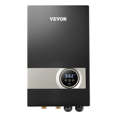 #ad VEVOR 27kW Tankless Electric Water Heater Instant Hot with LCD Touch Child Lock $279.90