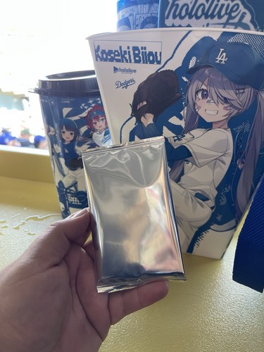 3 Sets - 2025 Hololive Dodgers baseball cards