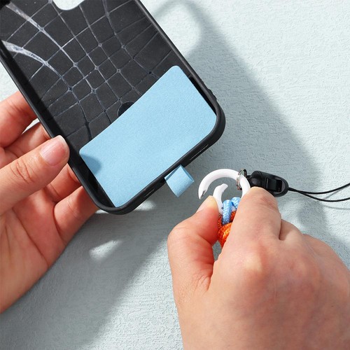 Crossbody Phone Safety Tether Patch Phone Lanyard Hanging Neck Cord Nylon Strap - Photo 9 sur 17