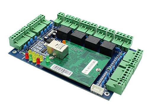 Kit Sistema di Controllo Accesso Sicurezza Wiegand TCP/IP RFID 4 Porte Metallo AC110-24... - Foto 5 di 9