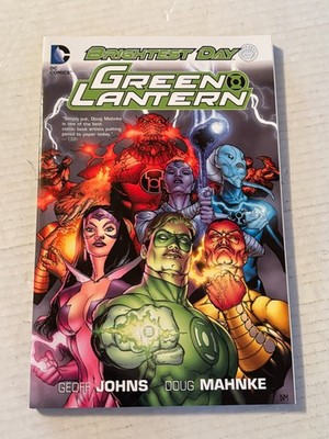 DC Green Lantern Brightest Day TPB Comic Book /B418