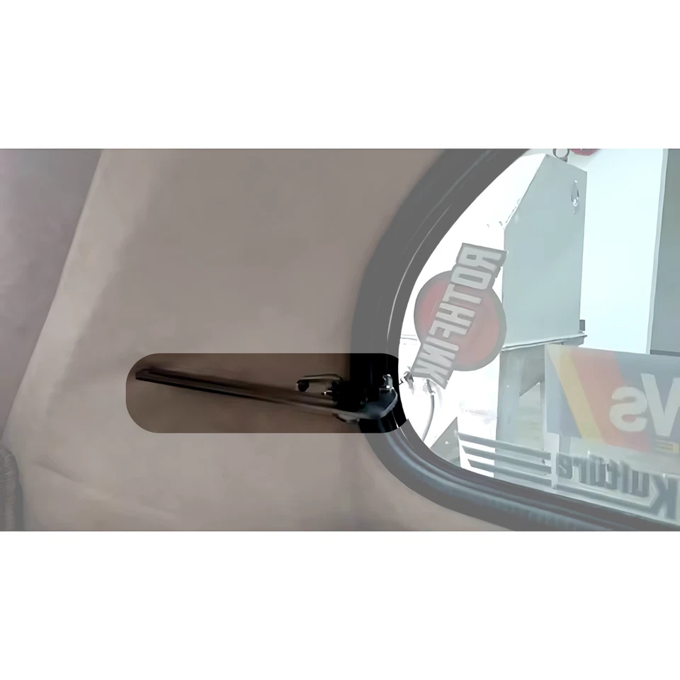 Par de extensores de pestillo de extensión de ventana emergente de acero inoxidable VW Beetle 1955-1964 Foto 4 de 4