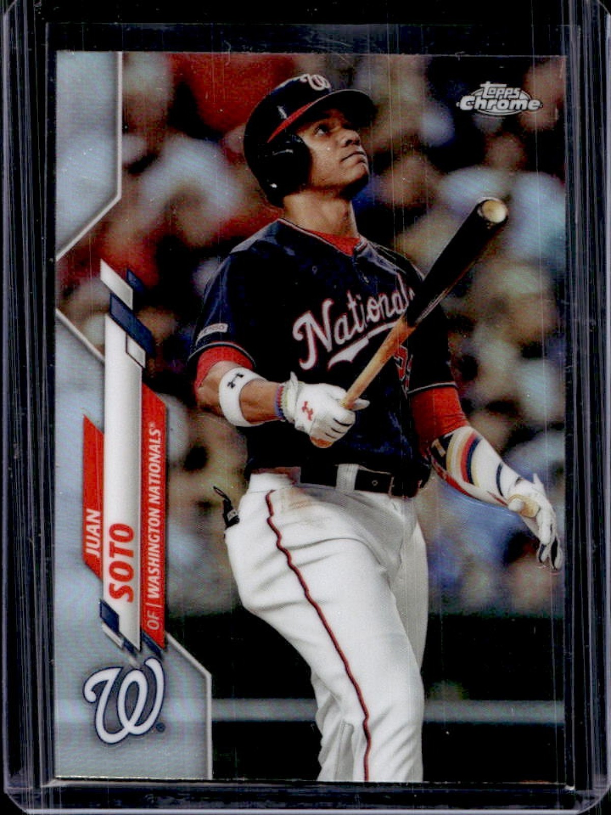 2020 Topps Chrome Juan Soto Refractor #12 Nationals