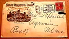 🚩💥VTG 1915 US STAMP SLOGAN CANCEL KEY ROUTE INN COVER💥