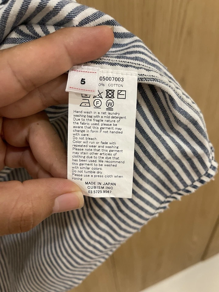 Camisa Visvim ICT Pioneer Talla 5 I.C.T. / CAMISA SS PIONEER L/S NOGAL AMERICANO Foto 4 de 4