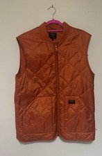 Carhartt Orange Quilt Jacket Size Large