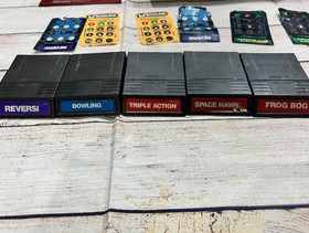 Mattel Electronics intellivision II with 5 games (NO CABLES UNTESTED)