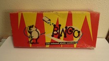 Vintage Bingo Games 1950s Pressman Toy Corp Great Graphics