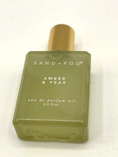 Sand  Fog Perfume Oil Amber  Pear Eau De Parfum Roller Ball Fragrance .50oz