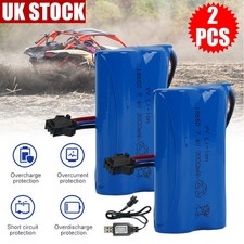 2PCS 7.4V 3000mAh Li-ion Rechargeable Battery For RC Car Drift Monster Truck Toy
