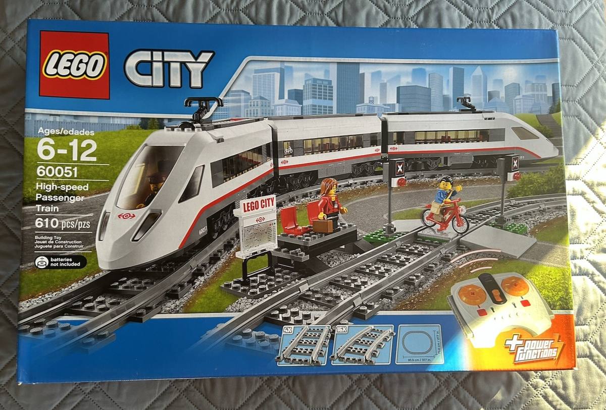 LEGO CITY 60051 High-Speed Train – Rare Retired Set – Brand New