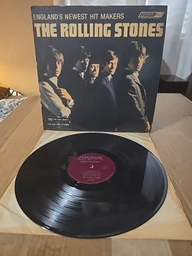 The Rolling Stones England's Newest Hit Makers LP Textured Cvr London 1st Press!