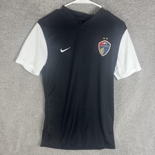 North Carolina Courage Shirt Mens Small Black White Soccer Dri-FIT Nike Jersey