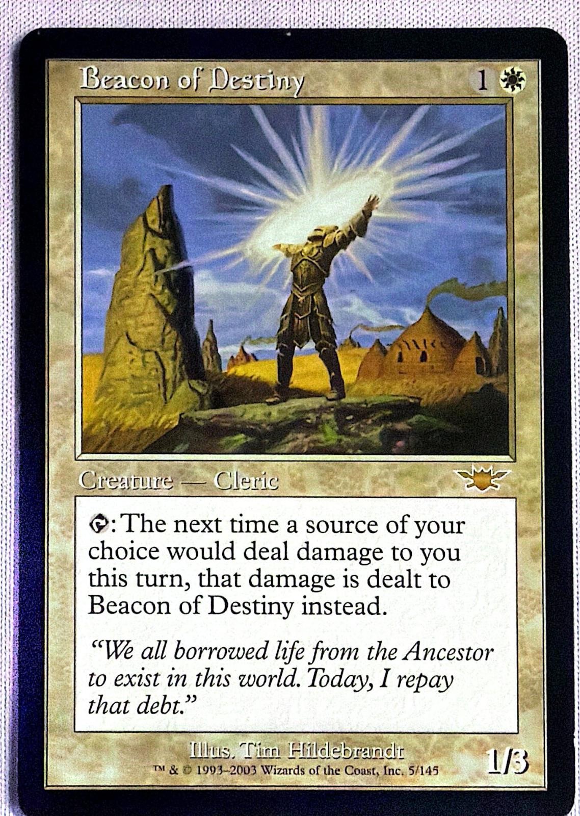 Beacon of Destiny Legions Rare Magic: The Gathering NM/M