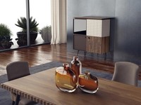 Esszimmer Design Kommode Luxus Einrichtung Holzschrank MöBel Neu