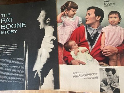 Pat Boone, Five Page Vintage Clipping, aa