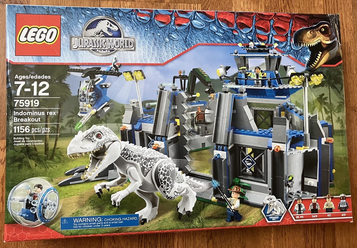 [希少]レゴジュラシックワールド 7-12 75919 LEGO Jurassic World: Indominus Rex Breakout (75919) for sale