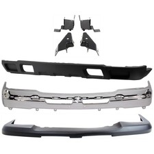Bumper Face Bar Front For Chevy Chevrolet Silverado 1500 Truck 2500 2003-2004