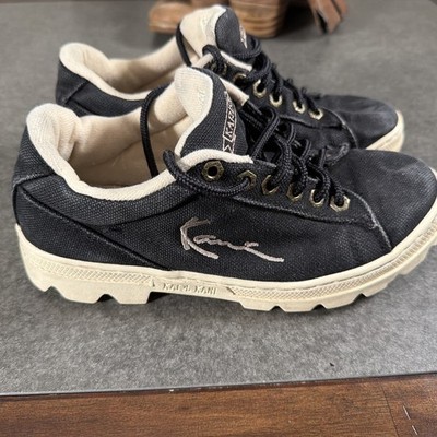 Vtg Karl Kani Sz 7 Sneakers 90s Hip Hop Streetwear Retro Canvas Shoes Y2K Kicks