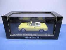 Pma 1/43 Vw Karmann Ghia Cabriolet 1957 Yellow