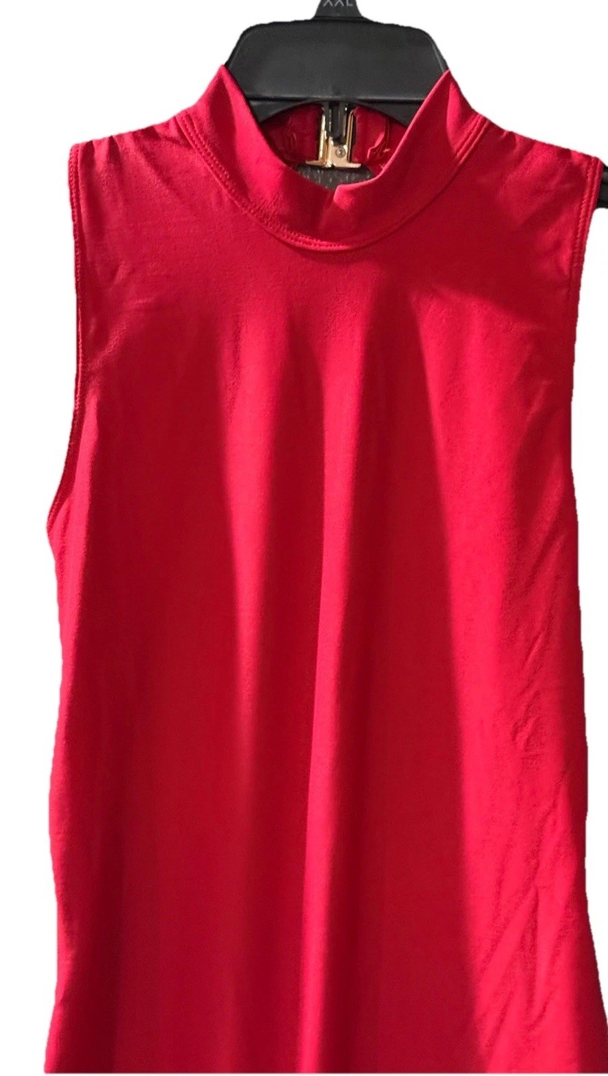 Cirqueish Red Performance Unitard MEDIUM Sleevele… - image 3