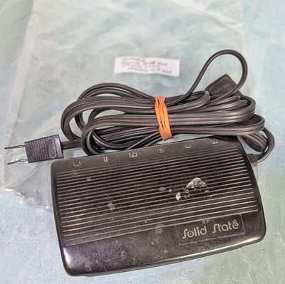 Genuine Singer Solid State Foot Control Pedal 5 Pin CR 508 Part 604280-001 USA