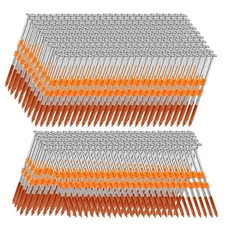 21 Degree Framing Nails 1000 Count, 3-1/2-Inch x .131” Ring Shank, Full Ro