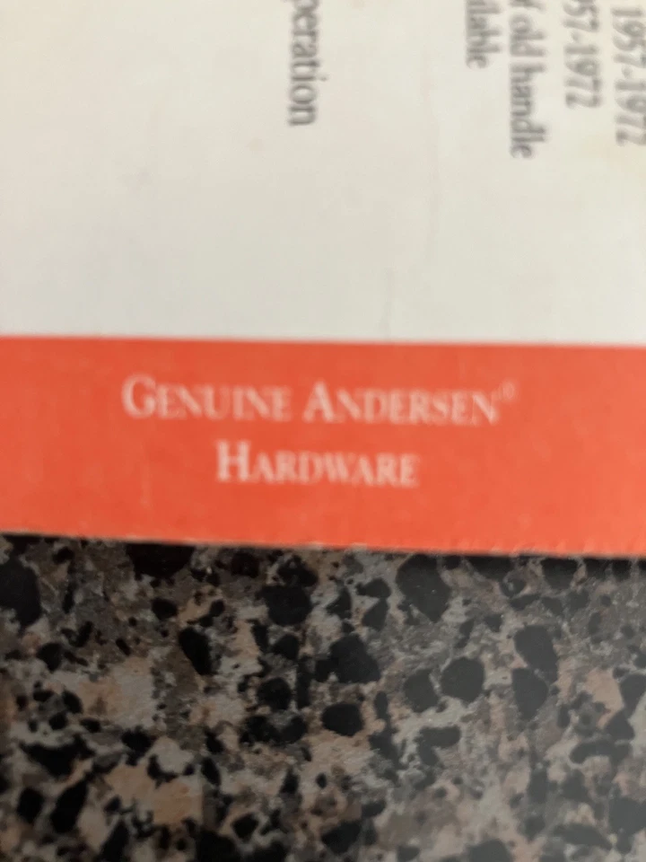 NEW SEALED ANDERSEN CASEMENT / AWNING OPERATOR HANDLE BRONZE 0532309 1957 - 1972 - Image 2 of 4