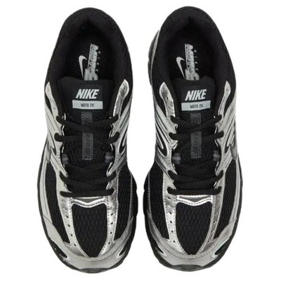 Size 7 - Nike Air Max Moto 2K Black Metallic Silver W for sale