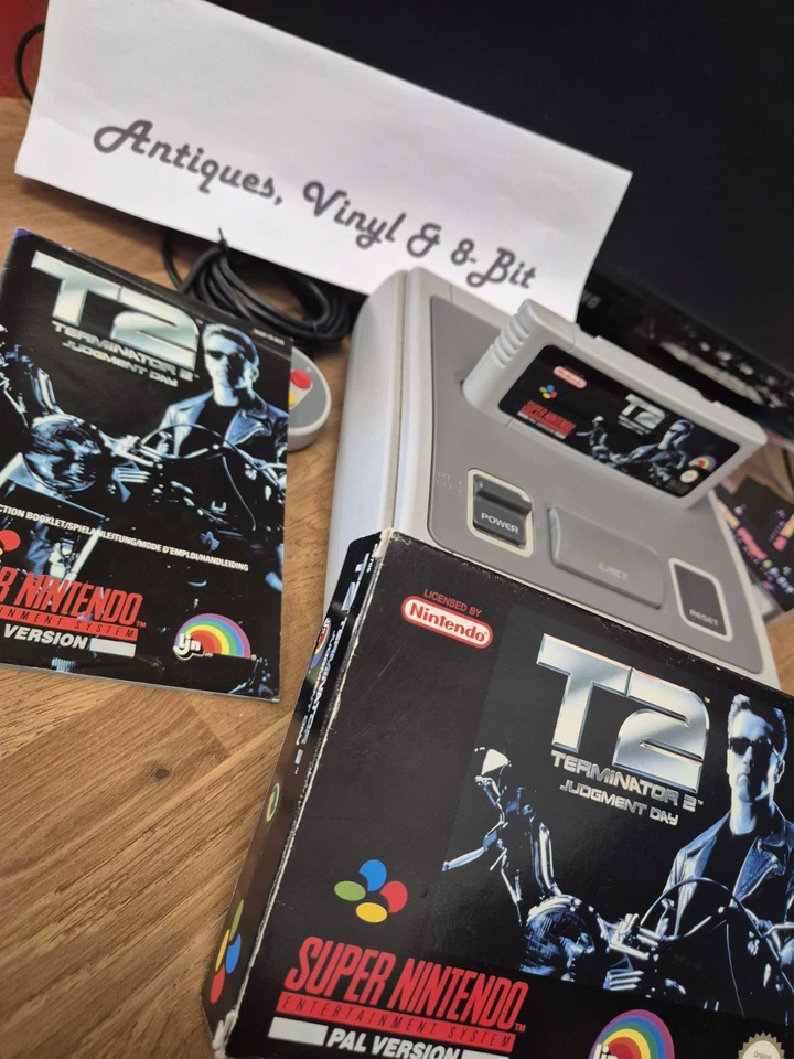 Terminator 2 Judgment Day T2 - Super Nintendo SNES PAL - Boxed, Complete, Tested - Image 2 of 4
