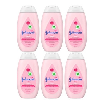 Johnson's Baby Pink Lotion, 6.8 oz (200ml) (Pack of 6)