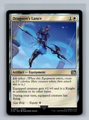 17 Dragoon's Lance NM FINAL FANTASY