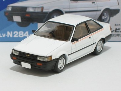 Toyota Corolla Levin 2-door Lime (White) 1983 Model LV-N284e [Tomytec 1/64 scale