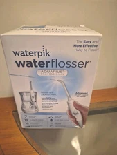 Waterpik Water Flosser Aquarius Professional WP-660C - White - open Box