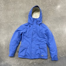 OAKLEY Snowboarding Ski Insulated Hooded Blue Jacket Womens Size L