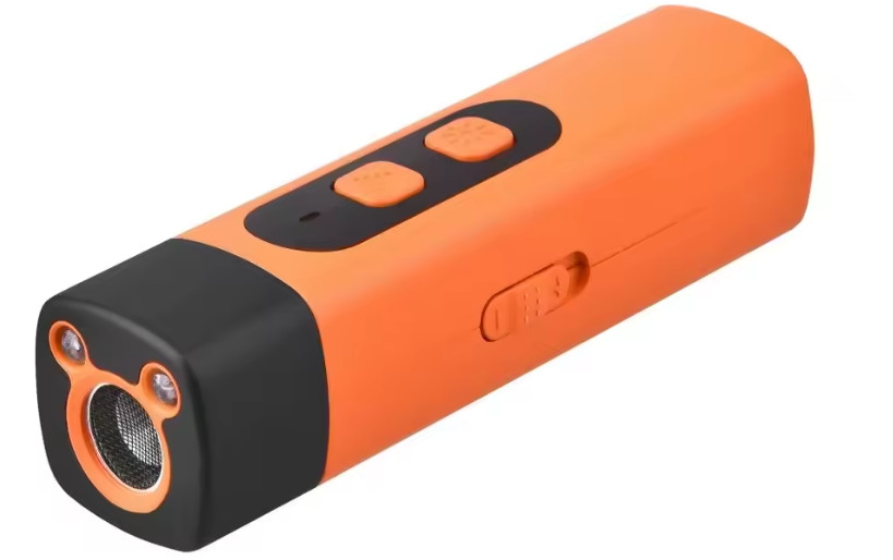 Répulsif ultrason chien anti aboiement rechargeable portable noir