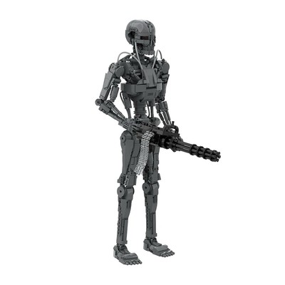 Terminator T-800 Modellbausteine. 