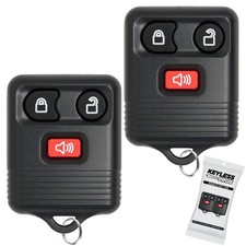 3-Button Replacement Key Fob Keyless Entry Remote, Fits Ford, Lincoln, Mercur...