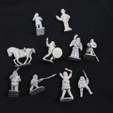 D D Dungeons Dragons Metal Miniatures RPG Grenadier 70's 80's Lot of 10 A61