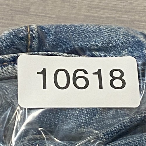 Pantalones de mezclilla American Eagle para hombre 33 x 30 calce atlético desgastados lavado medio - Imagen 16 de 16