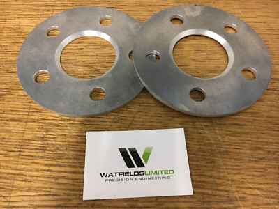 Paar Scheibenabstandshalter, 5 mm breit 5x110 PCD 65,1 GB hergestelltes ALUMINIUM