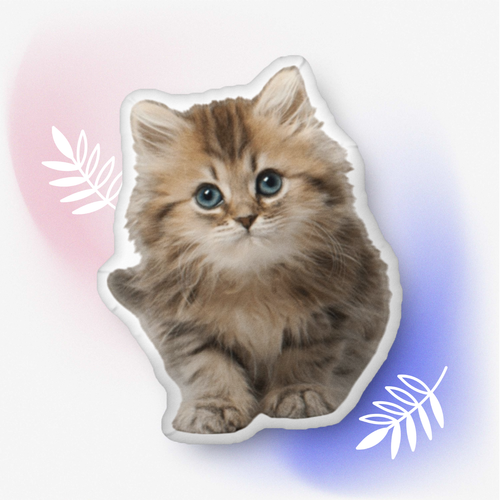 Realistic Cat Shape Pillow Plush Baby Kitty Cushion Home Decor Gift 10"16" 22" - Picture 2 of 10