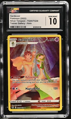 ポケモンカードtgw CGC 10 Gardevoir Holo TG05/TG30 Trainer Gallery Silver