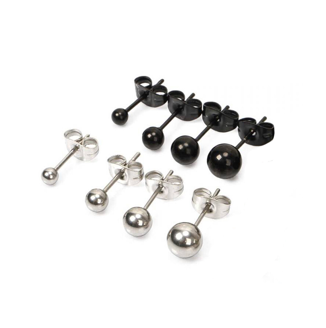 Boucles D'oreilles Cartilage Helix Tragus, 1 Pièce, Barre En Acier - Foto 9