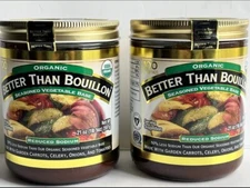 2 Better Than Bouillon Organic Seasoned Vegetable Base Reduced Sodium 21 oz Each