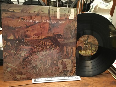 PEARLS BEFORE SWINE LP  BALAKLAVA  1968 ESP 1075 MINT SHRINK lyric insert