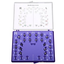 1 Set Dental Orthodontic Self-ligating MBT Brackets 345 w/ Hooks MINI 022 Slot