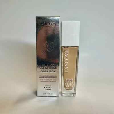 Lancome Teint Idole Ultra Wear Care & Glow Serum Foundation 1oz/30ml MULTI-SHADE